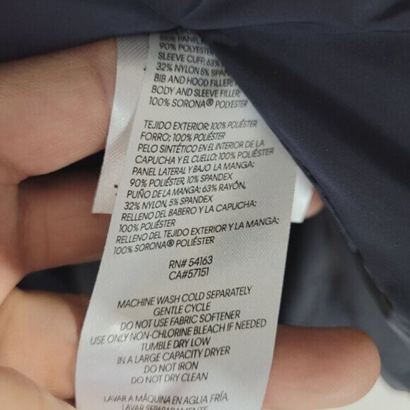 NEW Andrew Marc Womens M Hooded Quilted Puffer Coat With Faux Fur Trim - Picture 6 of 10